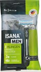 Einwegrasierer 3-Klingen von Isana Men für 1,99 € bei Rossmann im Angebot Einwegrasierer 3-Klingen von Isana Men im aktuellen Rossmann Prospekt