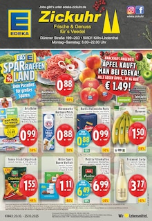 EDEKA Prospekt der Woche "Aktuelle Angebote" Seite 1, 20.10.2025 bis 25.10.2025 für Köln Aktueller EDEKA Prospekt "Aktuelle Angebote" Seite 1 von 24 Seiten für Köln