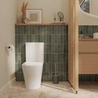 Pack WC à poser sortie universel, sans bride (sans rebord) Remix surélevé, SENSE - SENSEA en promo chez LEROY MERLIN Cholet à 169,00 €