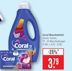 Waschmittel Farbschutz im Angebot bei Marktkauf in Leonberg Waschmittel Farbschutz Angebote von Coral bei Marktkauf Leonberg für 3,79 €