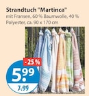 Strandtuch Martinca im aktuellen V-Markt Prospekt für 5,99 €