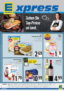 Aktueller EDEKA Prospekt "Ziehen Sie Top-Preise an Land." Seite 1 von 4 Seiten für Affing