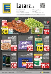 EDEKA Prospekt für Olfen mit 24 Seiten EDEKA Prospekt für Olfen: "Aktuelle Angebote", 24 Seiten, 03.08.2026 - 08.08.2026