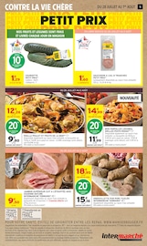 Promos Poulet dans le catalogue "-50% DE REMISE IMMÉDIATE SUR LE 2ÈME" de Intermarché Super Poulet en promo dans le catalogue Intermarché Super à la page 5