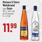 5 Stern Weinbrand im Trinkgut Prospekt 5 Stern Weinbrand von Metaxa im aktuellen Trinkgut Prospekt für 11,99 €