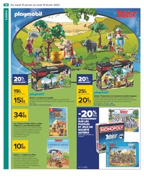 Prix et réduction Playmobil dans le prospectus Carrefour en cours Offre Playmobil dans le catalogue Carrefour du moment à la page 36