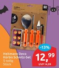 Kürbis Schnitz-Set Angebote von Heitmann Deco bei budni Lüneburg für 12,99 €