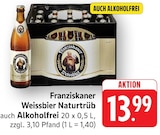 EDEKA - Weissbier Naturtrüb Angebot im Prospekt Weissbier Naturtrüb bei EDEKA im Prospekt "" für 13,99 €