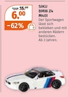 BMW Z4 M40I von SIKU für 6,00 € bei Müller im Angebot BMW Z4 M40I von SIKU im aktuellen Müller Prospekt