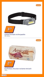 Prix et réduction Lampe Frontale dans le prospectus Action en cours Offre Lampe Frontale dans le catalogue Action du moment à la page 35