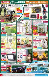 Gartenhaus Angebot im aktuellen Norma Prospekt auf Seite 16