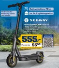 eKickScooter MAX G2 D Angebote von Segway bei EURONICS Hagen für 555,00 €