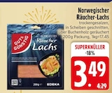 Norwegischer Räucher-Lachs von Gut & Günstig im aktuellen EDEKA Prospekt für 3,49 €