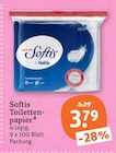 Toilettenpapier im tegut Prospekt Toilettenpapier von Softis im aktuellen tegut Prospekt für 3,79 €