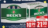 Pils Angebote von Beck's bei EDEKA Wesel für 10,99 €