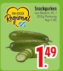 Snackgurken im EDEKA Prospekt Snackgurken von im aktuellen EDEKA Prospekt für 1,49 €