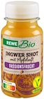 Ingwer Shot mit Apfelsaft Passionsfrucht Angebote von REWE Bio bei REWE Berlin für 0,99 €