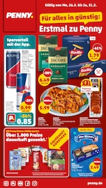 Aktueller Penny Prospekt mit Bratwurst, "Wer günstig will, muss Penny.", Seite 1