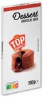 TABLETTE DESSERT CHOCOLAT NOIR - TOP BUDGET en promo chez Intermarché Marignane à 1,00 €