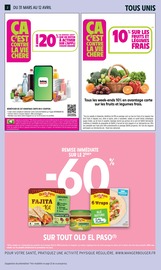 Saucisse en promo dans le catalogue Intermarché Super à la page 2