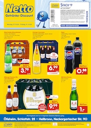 Netto Marken-Discount Prospekt für Bad Friedrichshall: "DER ORT, AN DEM DU IMMER AUSGEZEICHNETE PREISE FINDEST.", 2 Seiten, 27.10.2025 - 01.11.2025