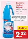 Hygiene Reiniger von DanKlorix im aktuellen Netto Marken-Discount Prospekt für 2,22 €