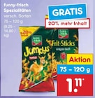 Jumpys oder Frit-Sticks von funny-frisch im aktuellen Netto Marken-Discount Prospekt für 1,11 €