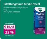 Erkältungssirup für die Nacht im aktuellen Prospekt bei mea - meine apotheke in Schönbrunn