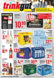 Getränkemarkt Prospekt von Trinkgut Hürth Trinkgut Prospekt: "Aktuelle Angebote", 8 Seiten, 27.03.2023 - 01.04.2023