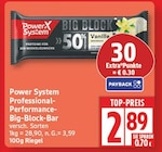 Professional-Performance-Big-Block-Bar von Power System für 2,89 € bei EDEKA im Angebot Professional-Performance-Big-Block-Bar von Power System im aktuellen EDEKA Prospekt