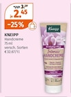 Handcreme von Kneipp im aktuellen Müller Prospekt