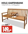Holz-Gartenbank im Angebot bei Wreesmann in Brandenburg Holz-Gartenbank Angebote bei Wreesmann Brandenburg für 149,00 €