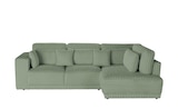 Twist Ecksofa in modernem Breitcord Torrino Angebote von Twist bei Möbel Kraft Potsdam für 2.199,00 €