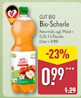 Bio-Schorle von GUT BIO im aktuellen ALDI Nord Prospekt für 0,99 €