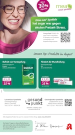 Aktueller mea - meine apotheke Apotheken Prospekt in Vreden und Umgebung, "Unsere August-Angebote" mit 4 Seiten, 01.08.2025 - 31.08.2025