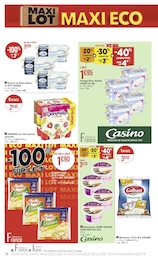 Prix et réduction Danone dans le prospectus Géant Casino en cours Offre Danone dans le catalogue Géant Casino du moment à la page 14