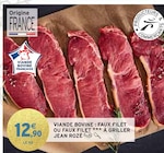 Promo Viande bovine : Faux filet ou faux filet à griller à 12,90 € dans le catalogue Intermarché à Chadrac