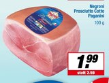 Prosciutto Cotto Paganini Angebote von Negroni bei EDEKA Ahaus für 1,99 €