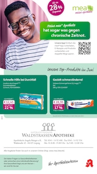 mea - meine apotheke Prospekt der KW 26 "Unsere Juni-Angebote" Aktueller mea - meine apotheke Prospekt "Unsere Juni-Angebote" Seite 1 von 4 Seiten