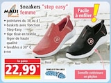 Promo Sneakers femme Step Easy à 22,99 € dans le catalogue Norma à Illzach