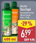 Duschgel Refresh im ALDI Nord Prospekt Duschgel Refresh von Weleda im aktuellen ALDI Nord Prospekt für 6,99 €