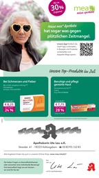 Aktueller mea - meine apotheke Apotheken Prospekt für Kröpelin: Unsere Juli-Angebote mit 4} Seiten, 01.07.2025 - 31.07.2025