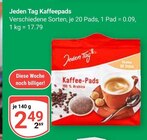 Aktuelle Kaffeepads Angebote bei GLOBUS in Erlangen Aktuelles Kaffeepads Angebot bei GLOBUS in Erlangen ab 2,49 €