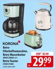 Retro-Filterkaffeemaschine im Angebot bei famila Nordost in Gifhorn Retro-Filterkaffeemaschine Angebote von Korona bei famila Nordost Gifhorn für 29,99 €