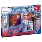 Promo La Reine Des Neiges 2 - Puzzles 2 X 24 Pieces - Vers Des Contrees Glacees à 13,99 € dans le catalogue JouéClub à Cazaux