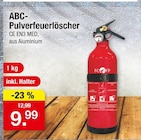 ABC-Pulverfeuerlöscher Angebote bei Zimmermann Lingen für 9,99 €