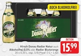 Donau Radler Natur alkoholfrei 0,0% Angebote von Hirsch bei Trinkgut Pforzheim für 15,99 €