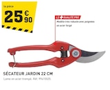 SÉCATEUR JARDIN 22 CM à Tout Faire dans Condéon