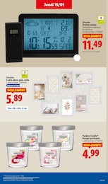 Offre Bougie dans le catalogue Lidl du moment à la page 43