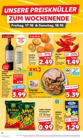 Aktueller Kaufland Prospekt mit Rotwein, "Aktuelle Angebote", Seite 14